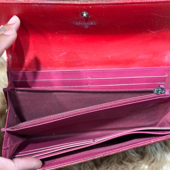 ❤️COCO CHANEL RED GLITZ CLUTCH 💯 - Picture 9 of 12